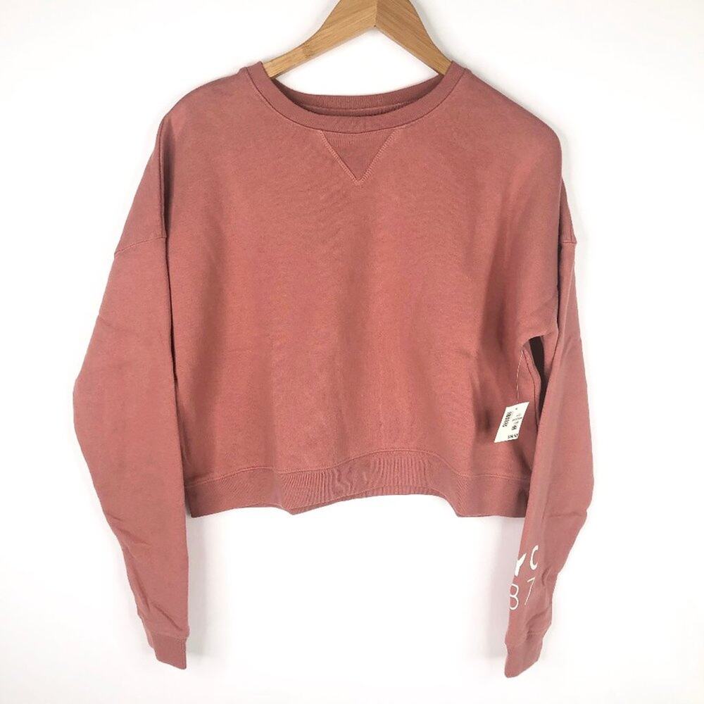 NWT Aeropostale NYC Crop Sweatshirt M